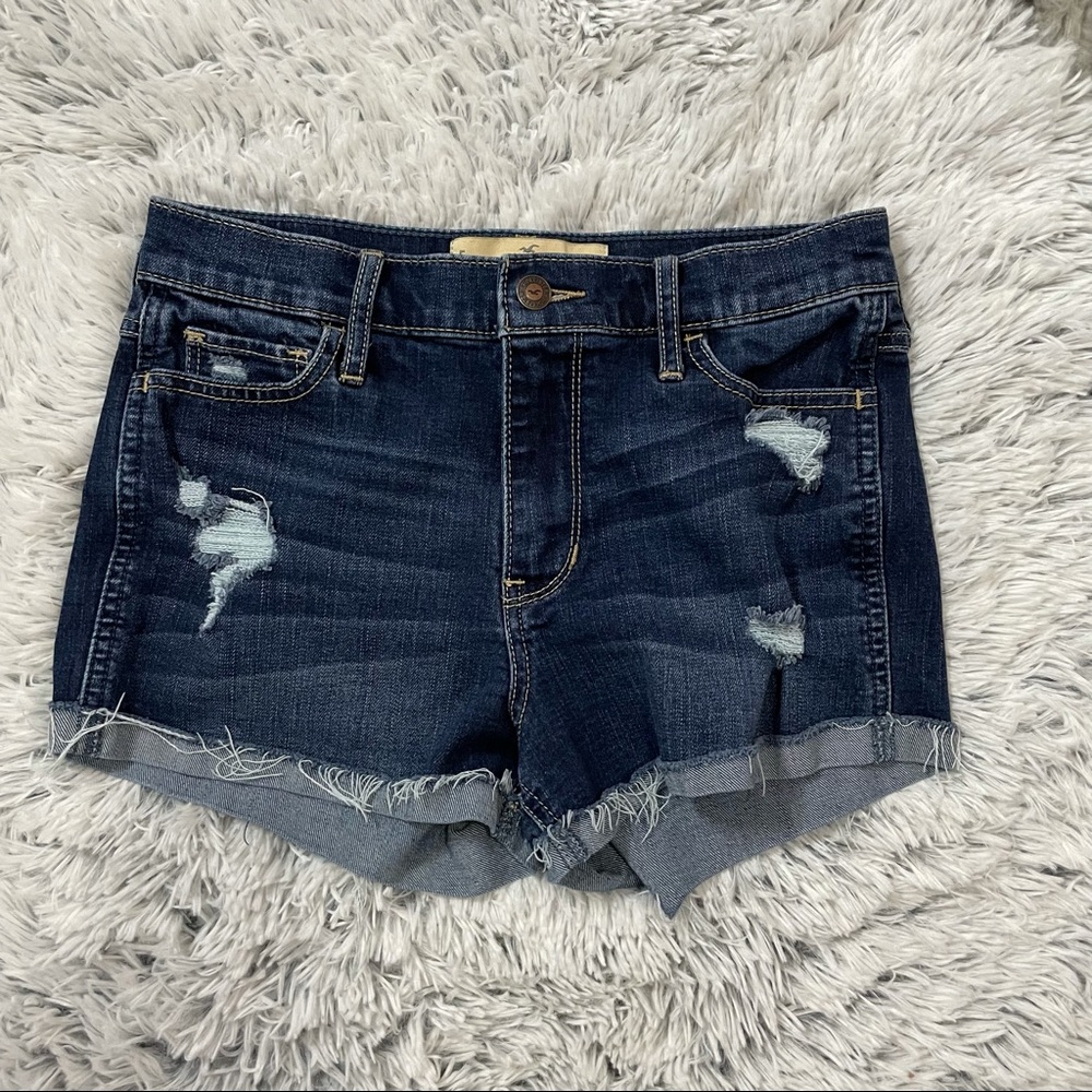 Hollister distressed shorts